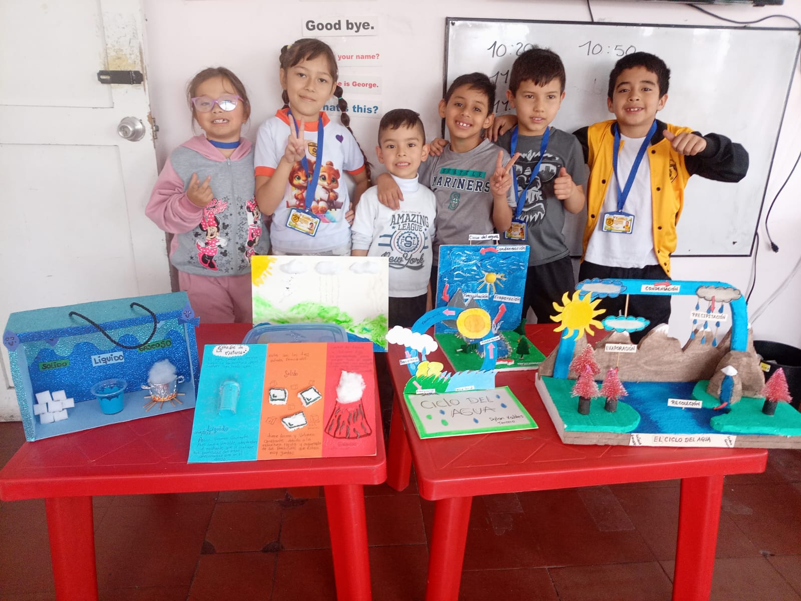 Niños en clase